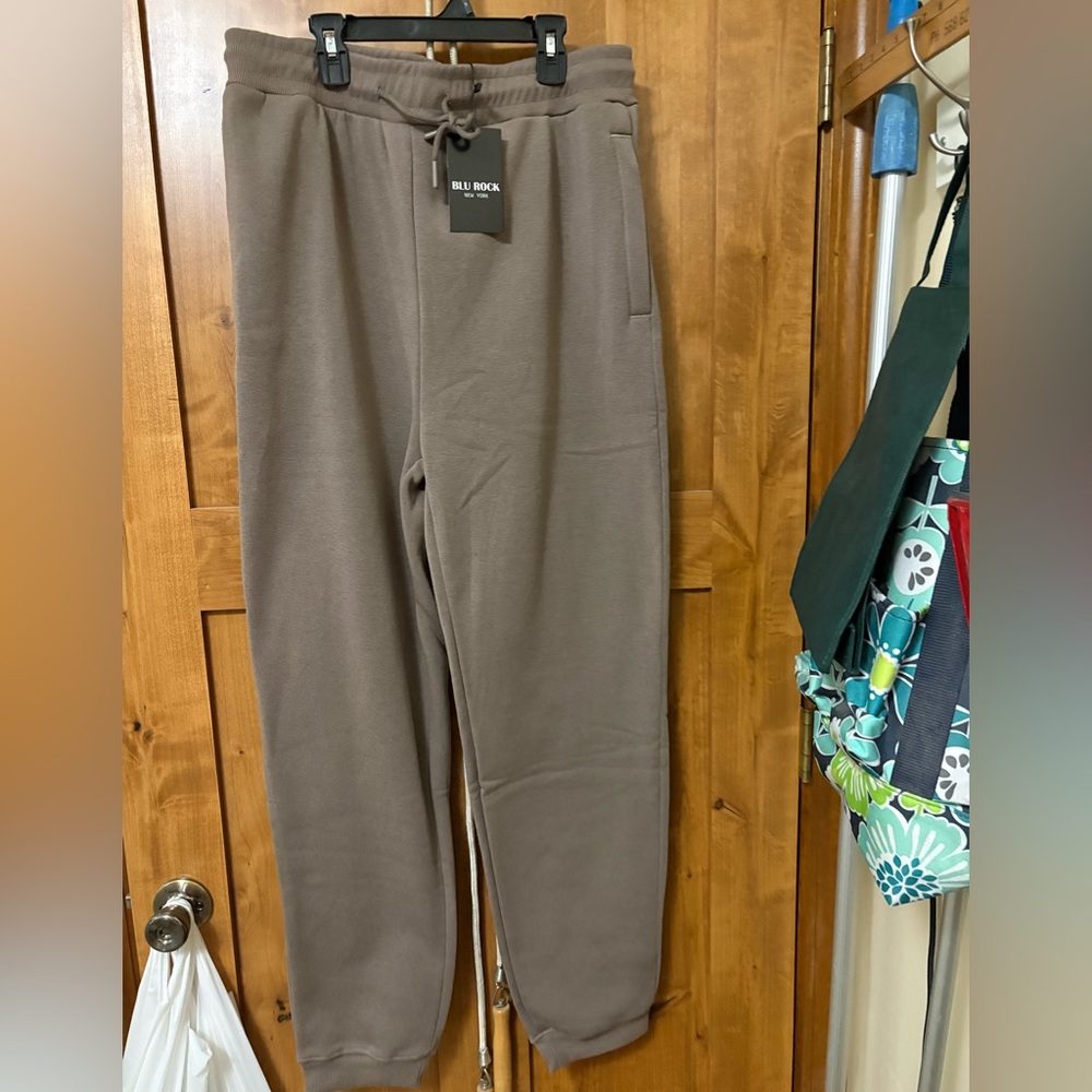 Men's tan Brown sweat Pants
